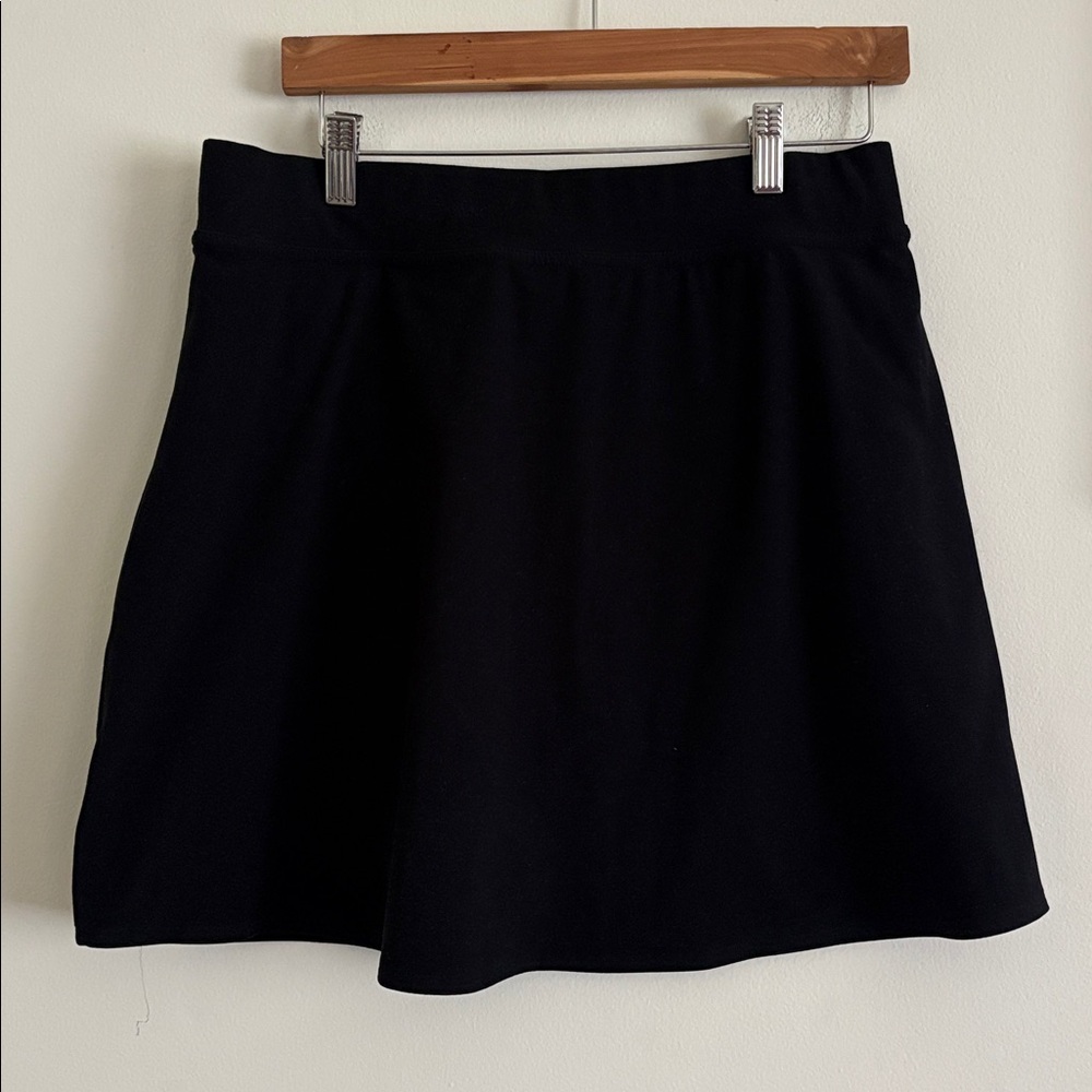 Alo Black Alosoft Backspin Tennis Skirt Size Large - Picture 8 of 9